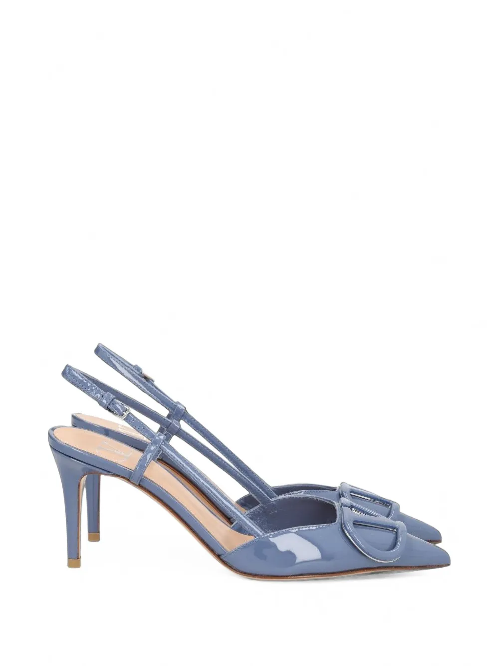 Valentino Garavani VLogo Signature slingback pumps - Blu