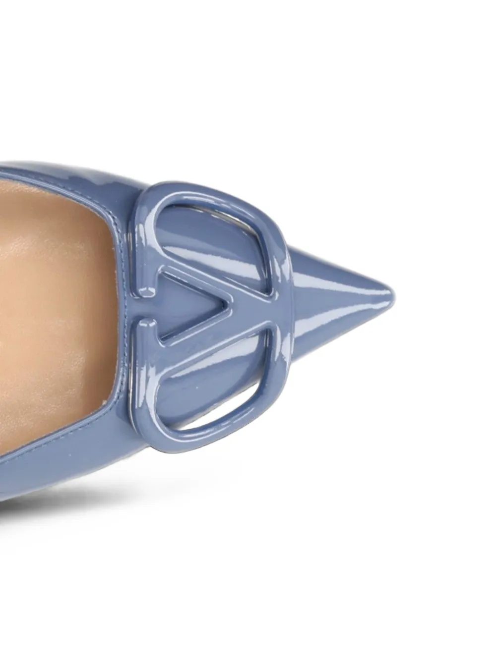 Valentino Garavani VLogo Signature slingback pumps Blauw