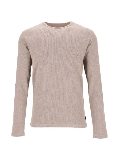 MM6 Maison Margiela elbow-patch ribbed-knit sweater