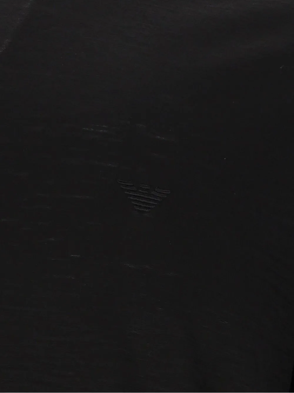 Emporio Armani Wollen jersey trui Zwart