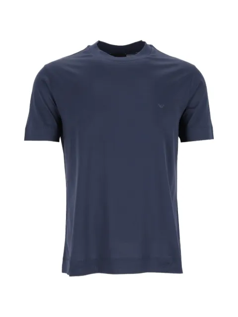 Emporio Armani travel essential lyocell blend jersey T-shirt