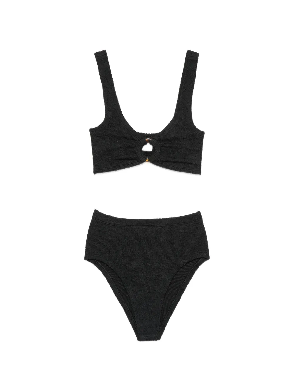 Hunza G Nadine hoop bikini - Schwarz