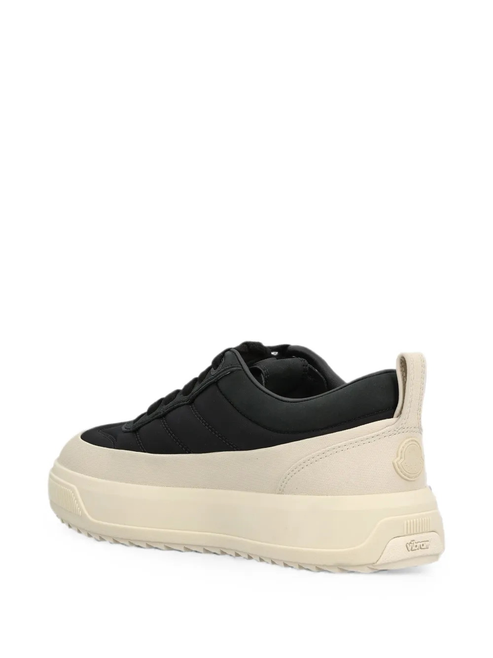 Moncler Altive nubuck & suede trainers Zwart