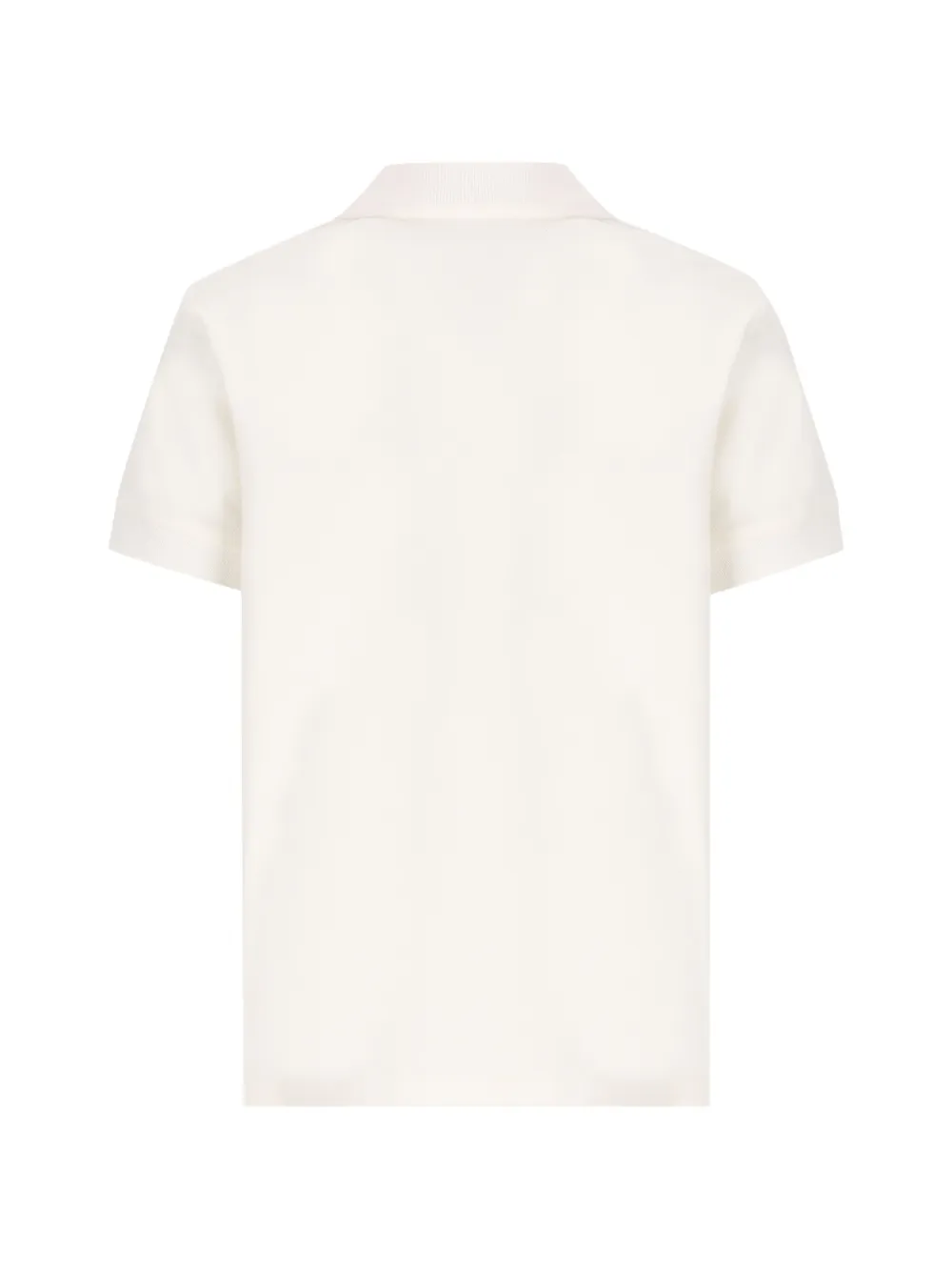 Moncler Enfant Poloshirt met logopatch Beige