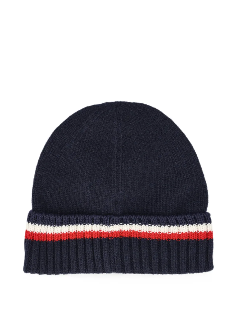 Moncler Enfant Muts met logopatch Blauw