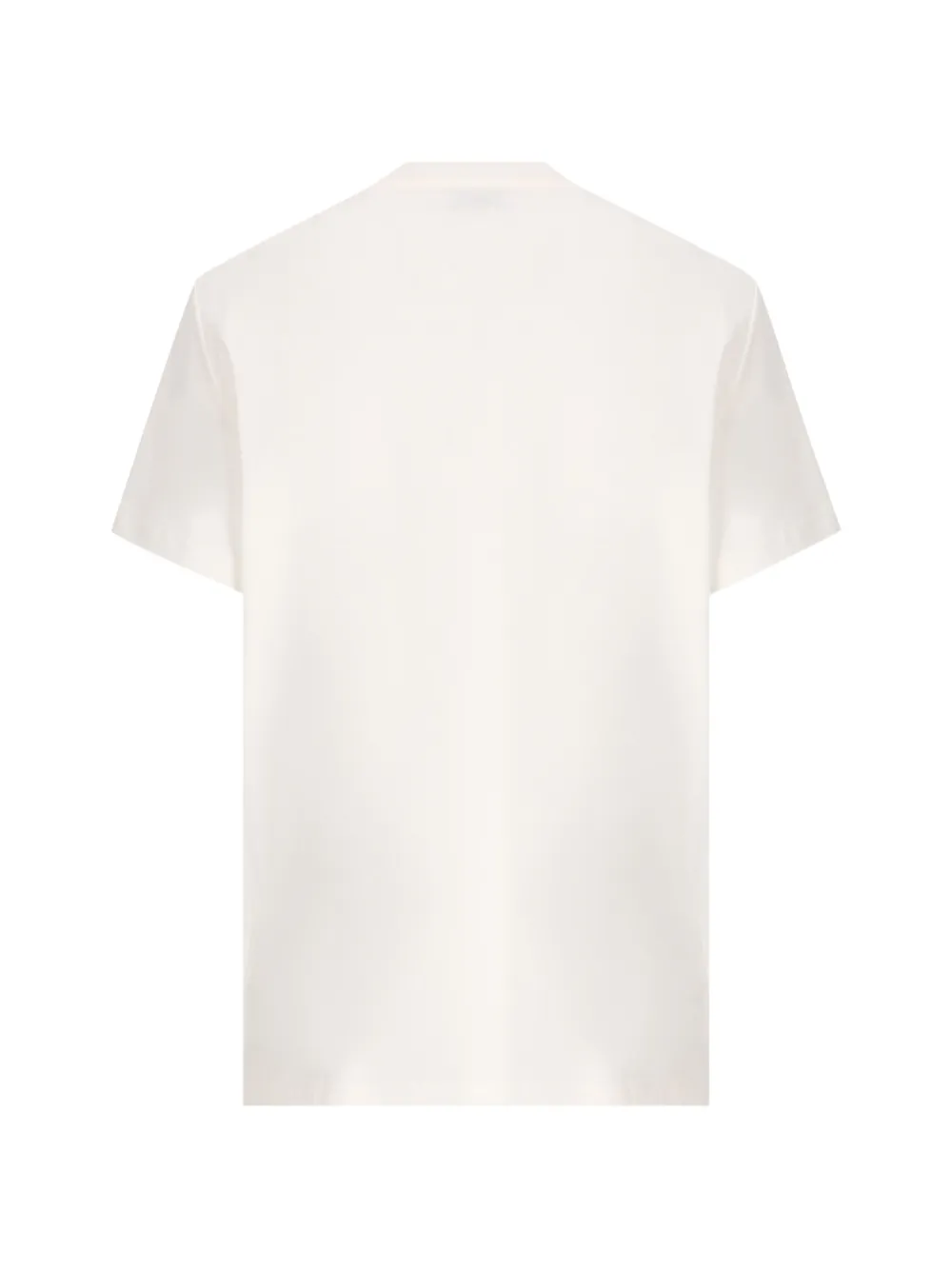 Moncler Enfant T-shirt met patch en logoprint Wit
