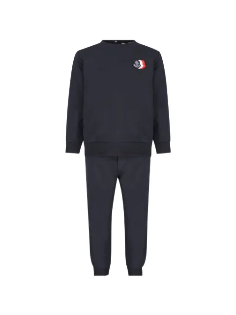 Moncler Enfant logo-patch tracksuits