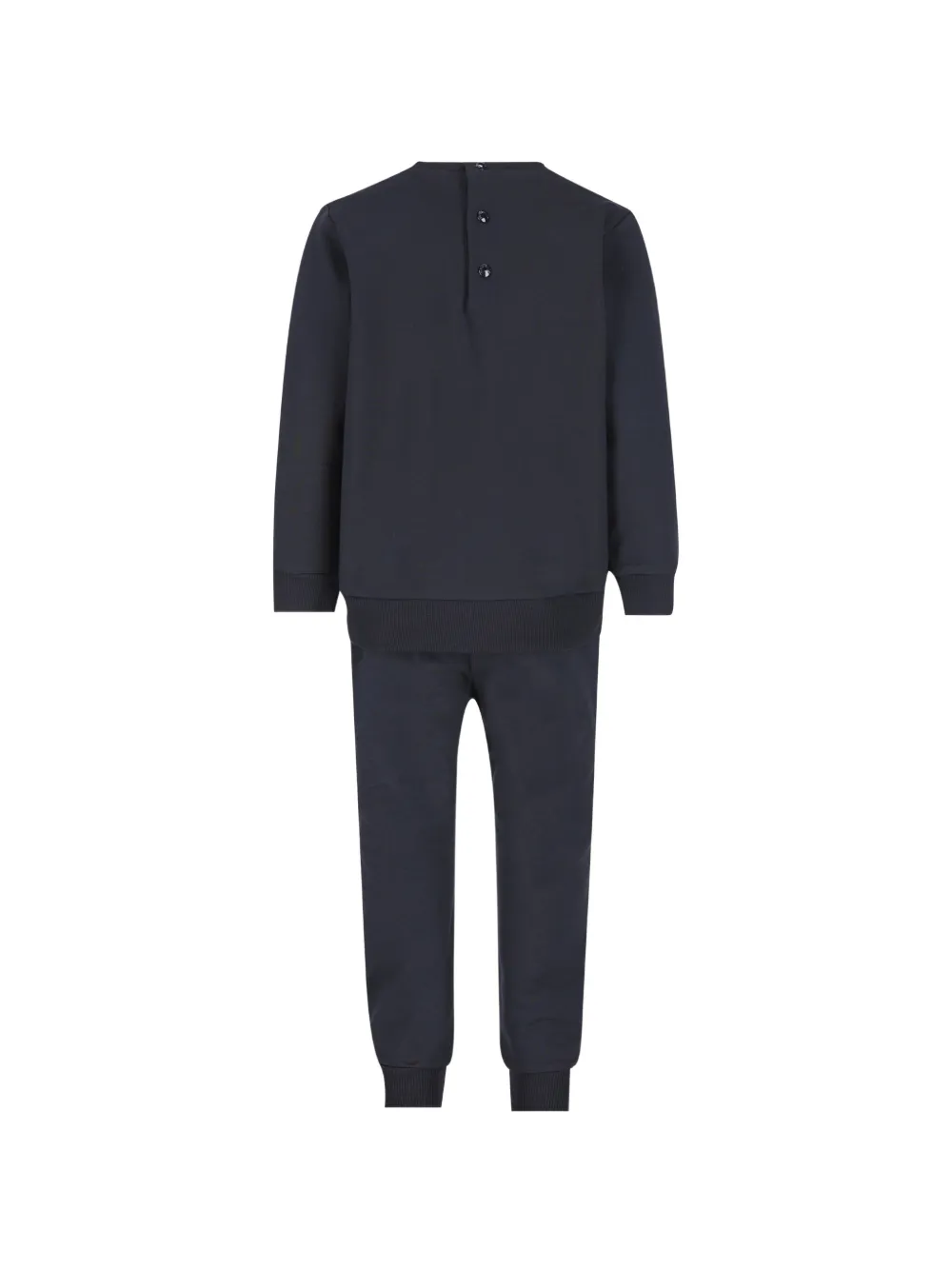 Moncler Enfant Trainingspak met logopatch Blauw