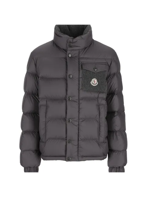 Moncler Enfant Jarek quilted knit-panel coat