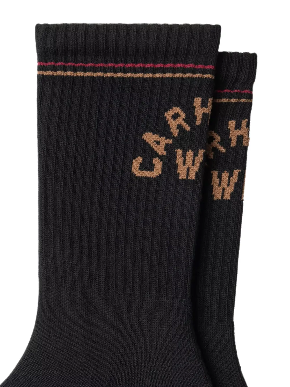 Carhartt WIP Arch Script sokken Zwart