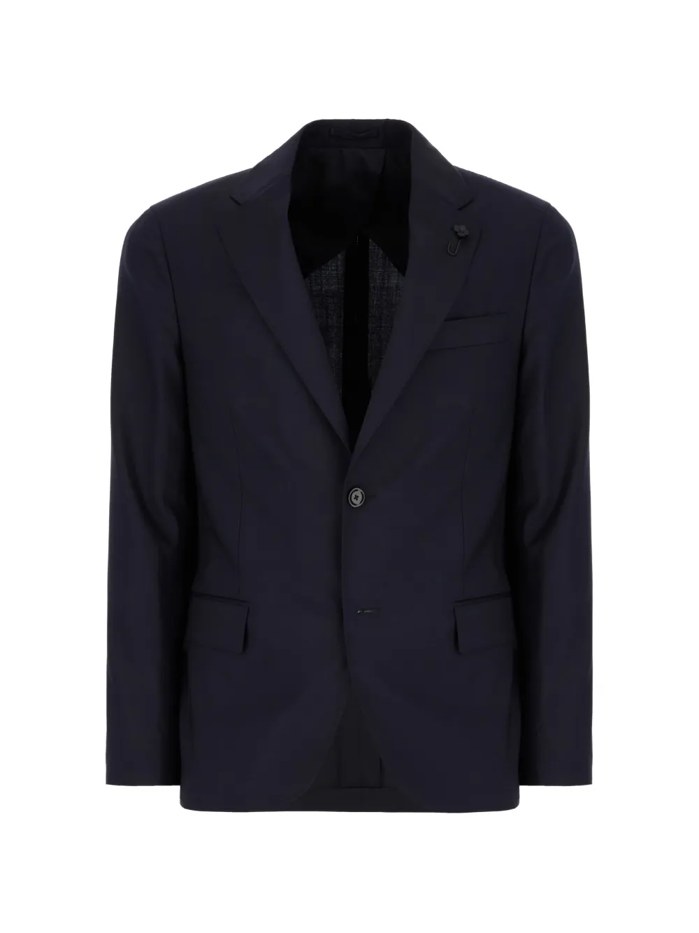 Lardini Pak met enkele rij knopen Blauw