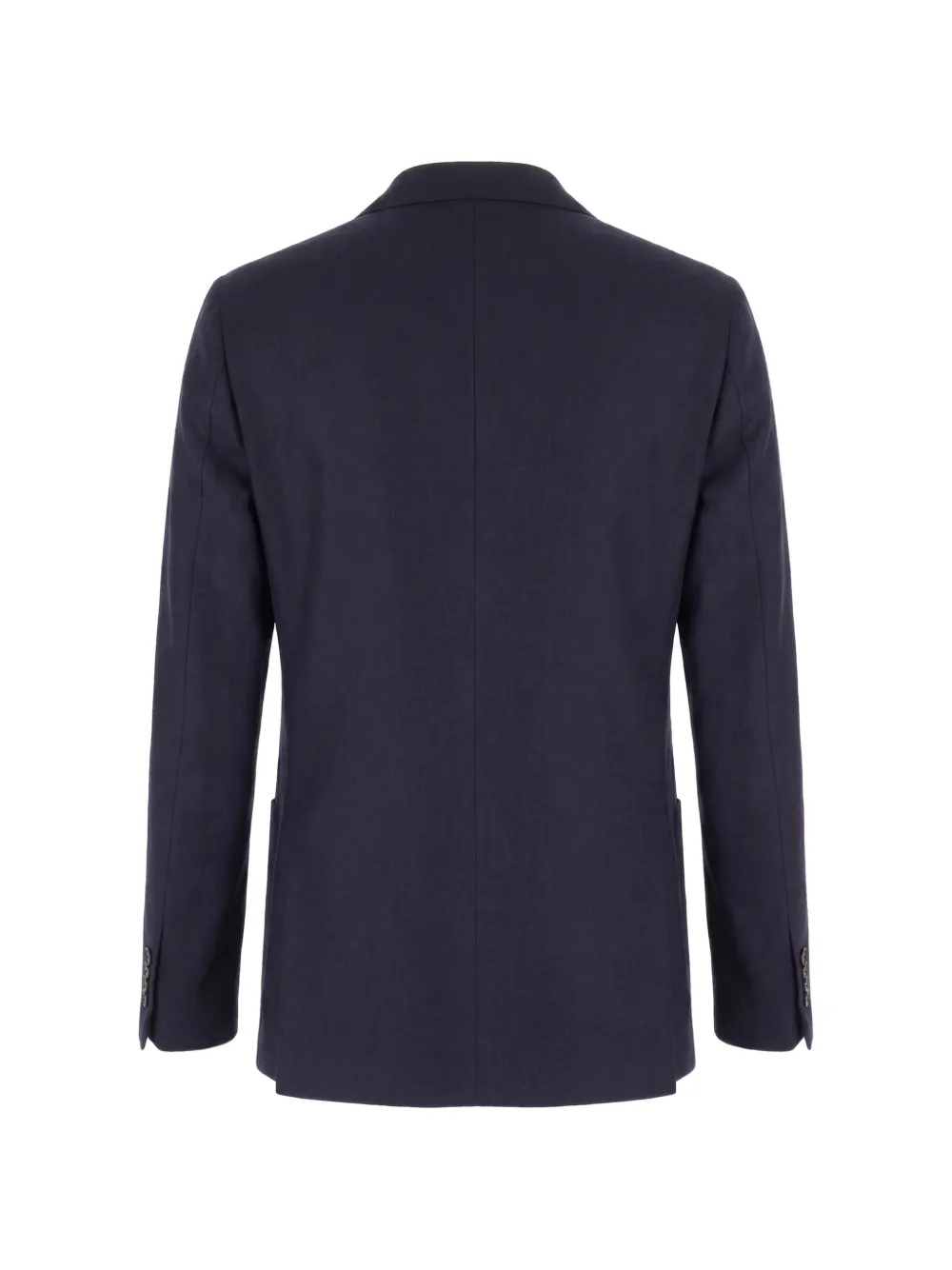 Corneliani Jack met enkele rij knopen en opgestikte zak Blauw