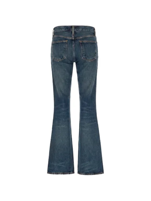 AGOLDE faded flared jeans