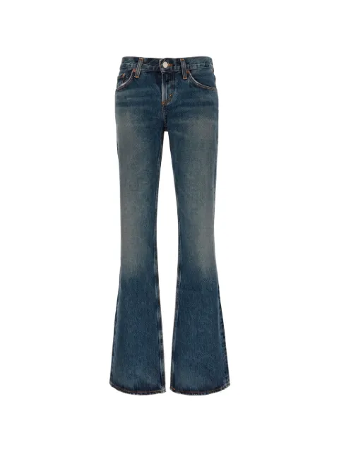 AGOLDE faded flared jeans