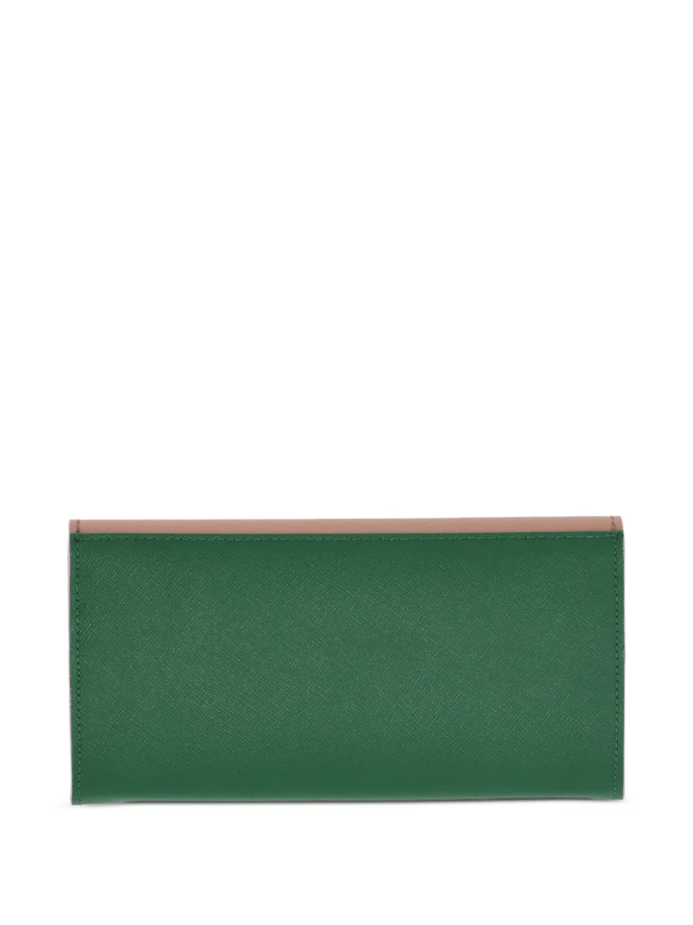 GIANNI CUCCUINI Saffiano leren portemonnee Beige