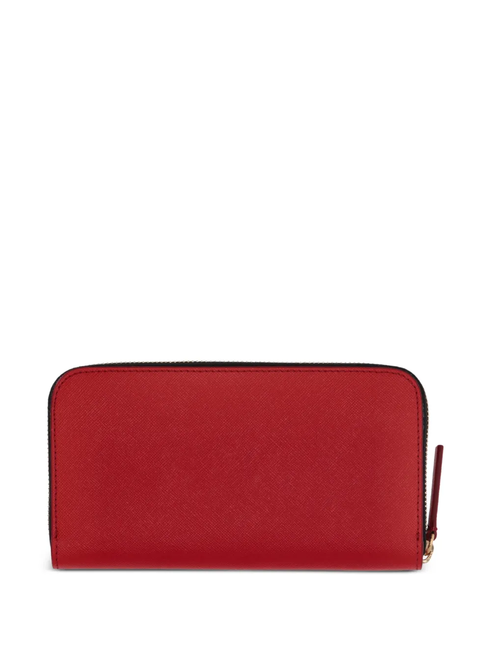 GIANNI CUCCUINI Portemonnee met logoplakkaat Rood