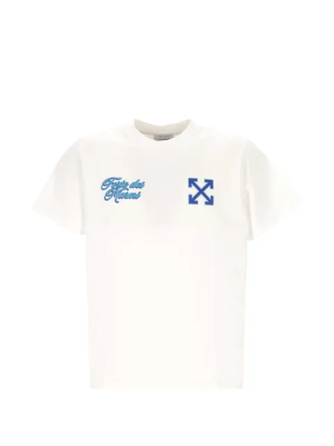 Off-White 애로우 로고 프린트 티셔츠