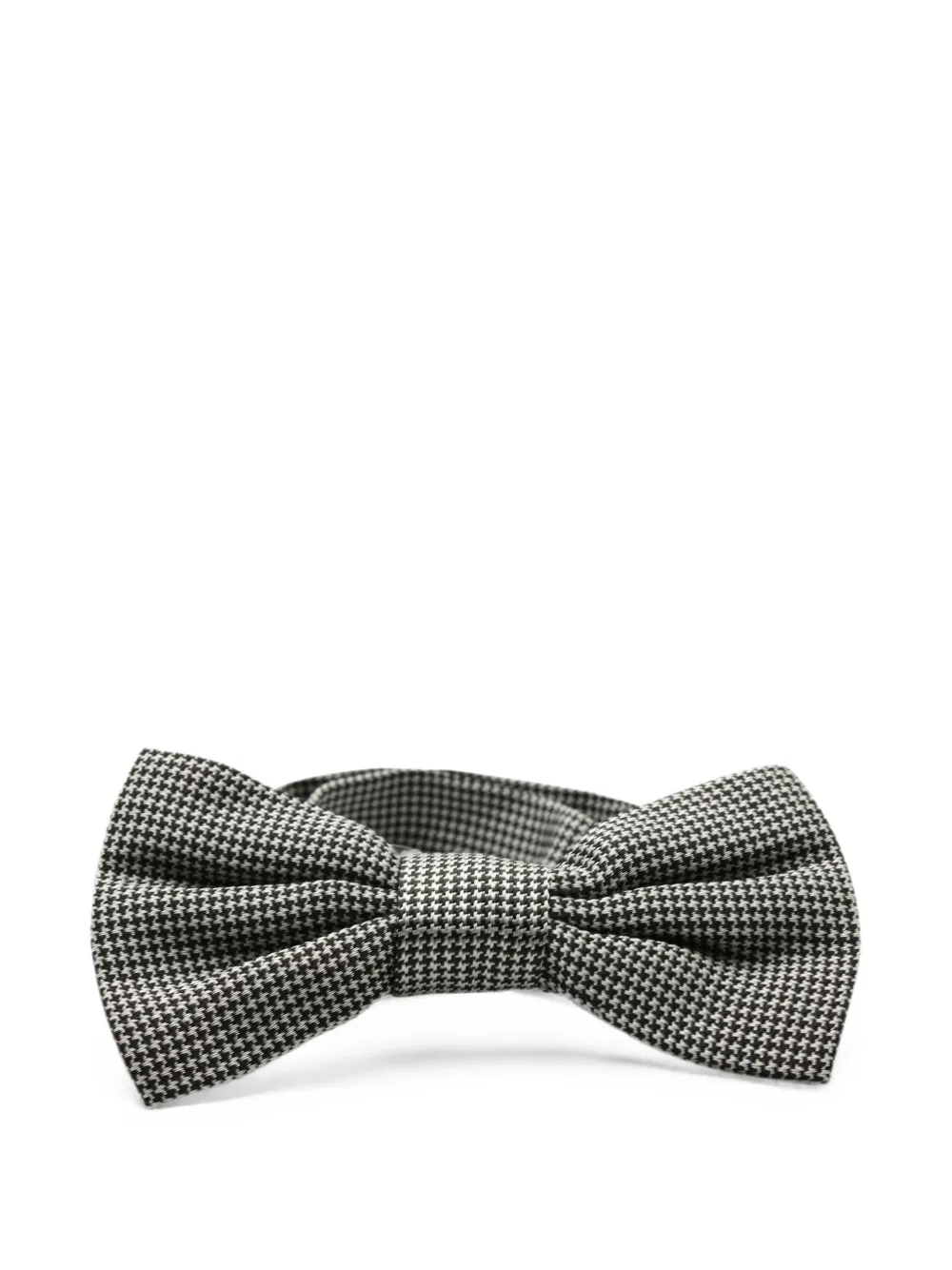 Dolce & Gabbana Pre-Owned houndstooth bow tie - Nero
