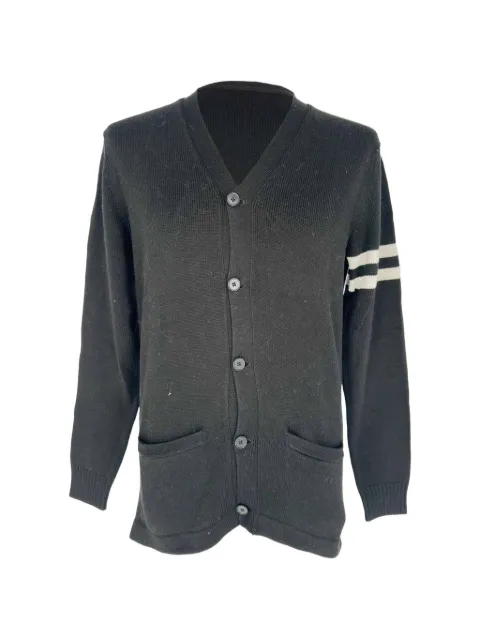 Ralph Lauren Vintage 2022 rugby solid arm-stripe cotton cardigan