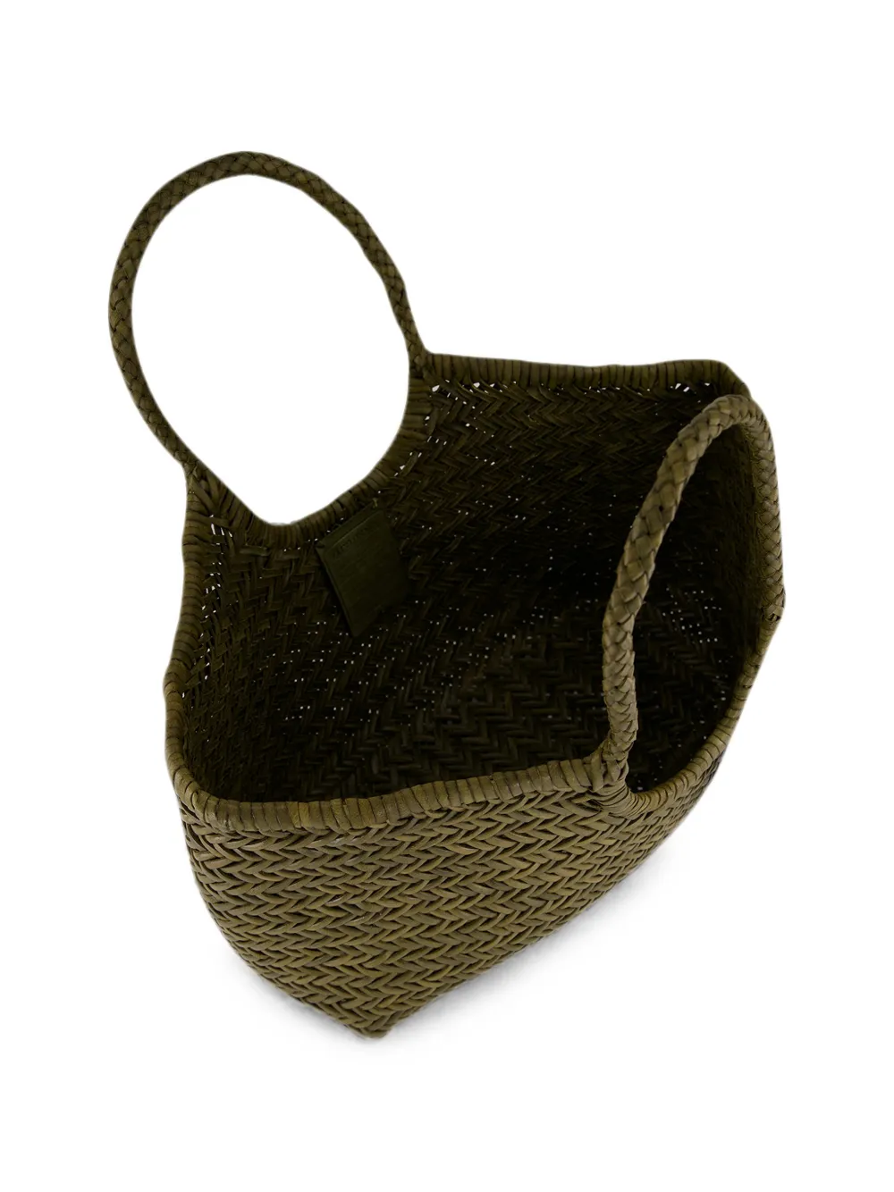 DRAGON DIFFUSION Nantucket leren shopper Groen