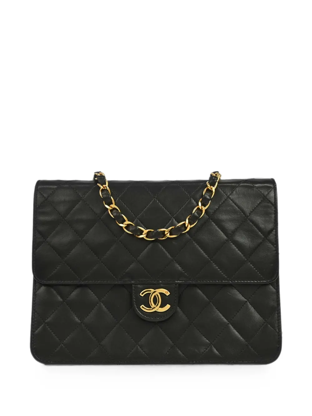 CHANEL Pre-Owned 1998 Pushlock Half Flap shoulder bag - Nero