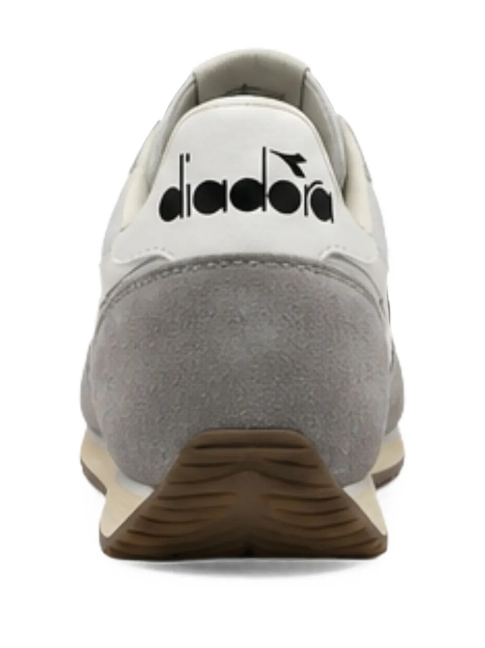 Diadora Equipe Vela suede-panelled sneakers Grijs