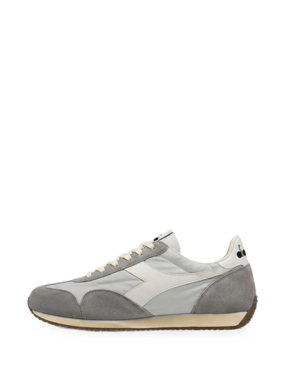 Diadora Equipe Vela suede-panelled sneakers Grijs
