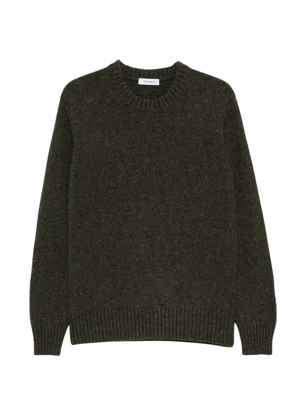 Kangra flecked-knit crew-neck sweater - Grün