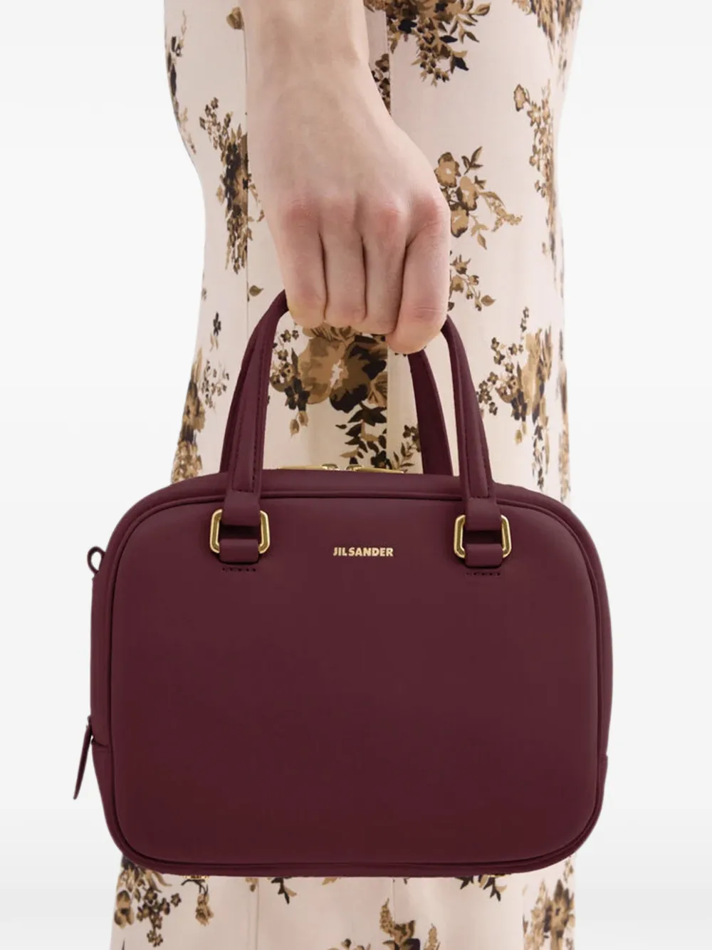 Jil Sander Vision small shoulder bag Rood