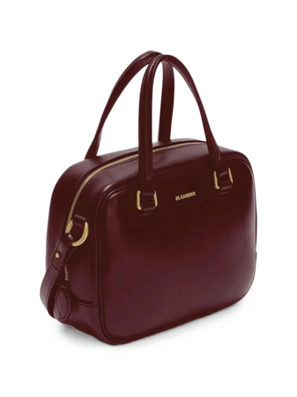 Jil Sander Vision small shoulder bag Rood