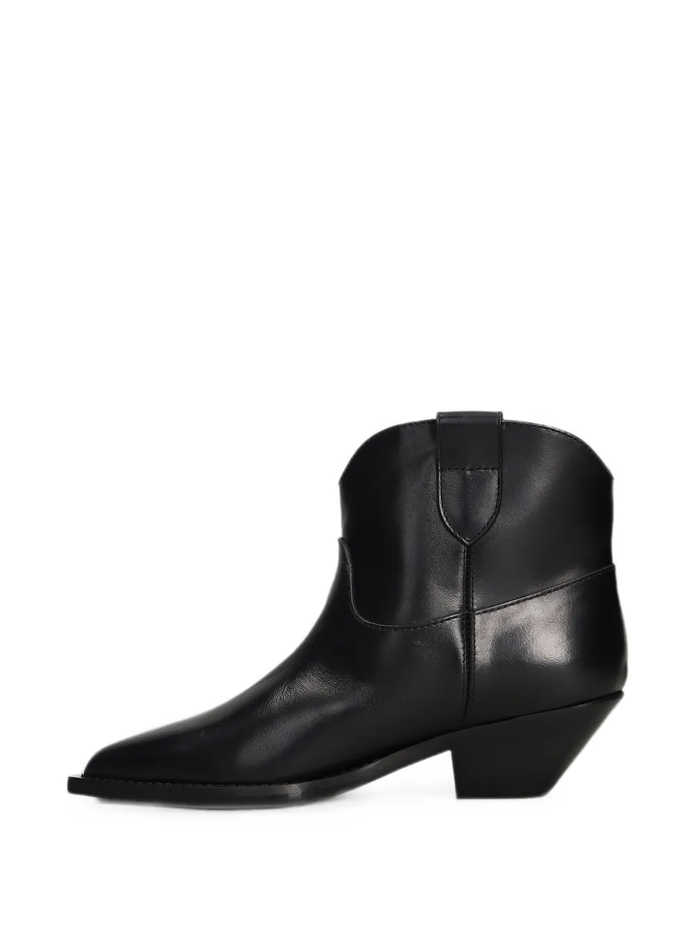 Via Roma 15 pointed-toe ankle boots Zwart