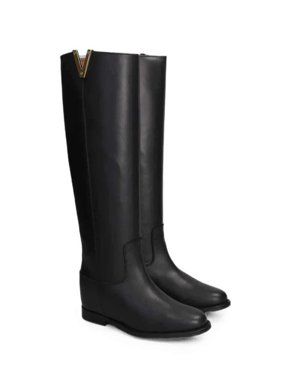 Via Roma 15 knee-high boots Zwart