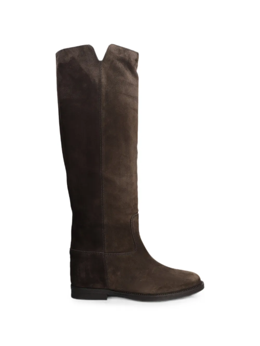 Via Roma 15 internal wedge-heel knee-high boots Bruin