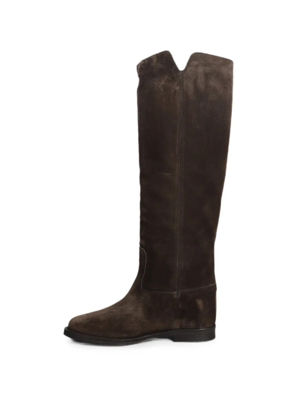 Via Roma 15 internal wedge-heel knee-high boots Bruin