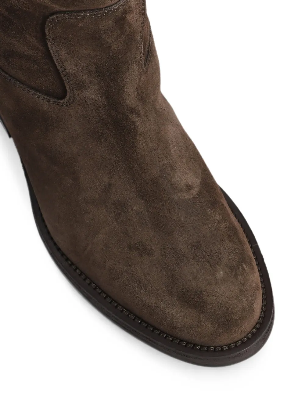 Via Roma 15 internal wedge-heel knee-high boots Bruin