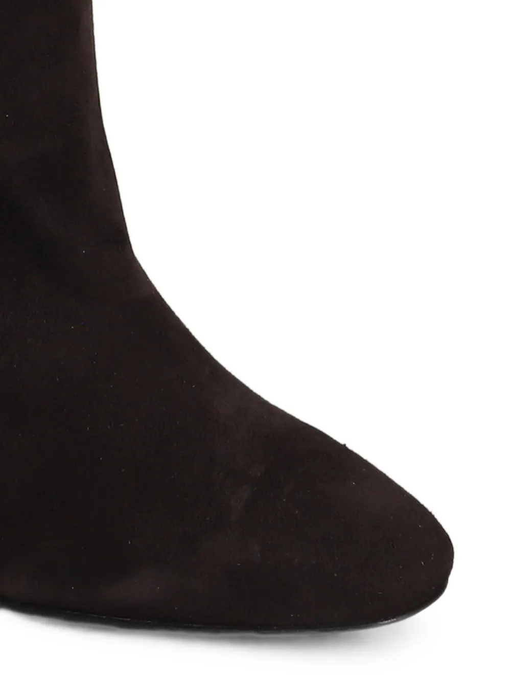 Via Roma 15 suede block-heel boots Bruin