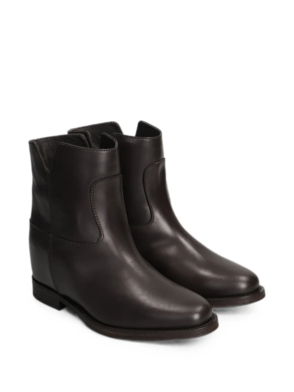 Via Roma 15 inside-wedge heel ankle boots Bruin