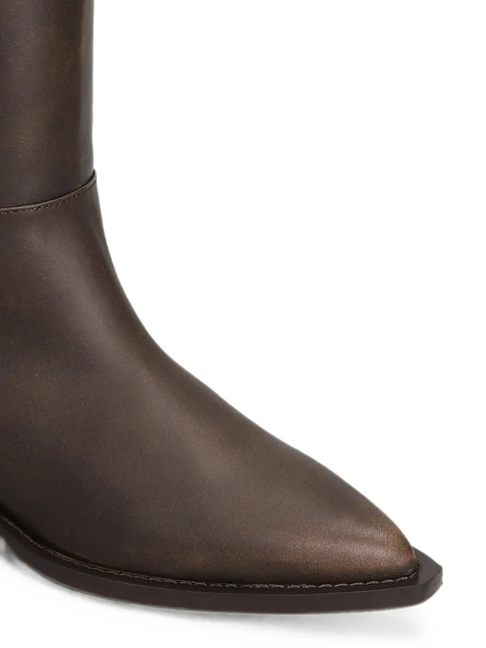 Via Roma 15 pointed-toe cowboy boots Bruin