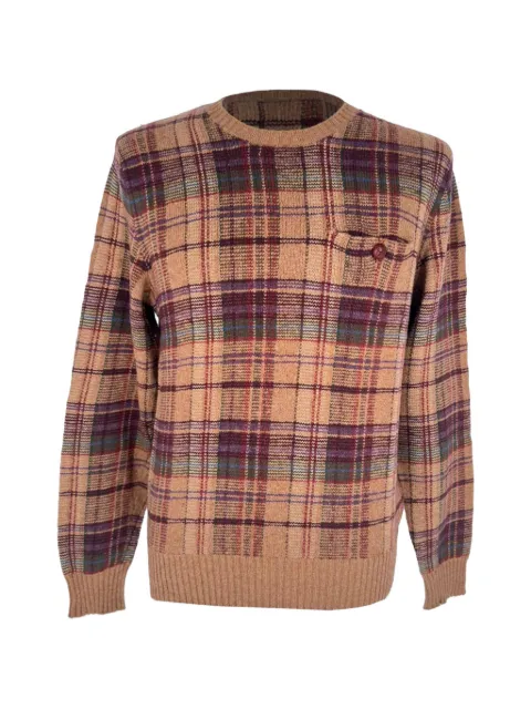 Ralph Lauren Vintage suéter con parche en los codos