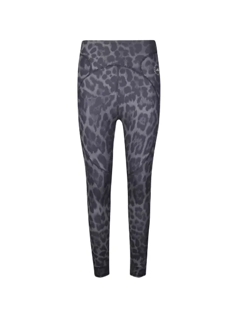 adidas by Stella McCartney leopard-print logo-print leggings