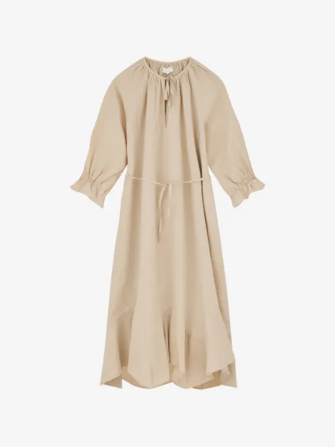 Skall Studio Benedette ruffled tie-fastening maxi dress