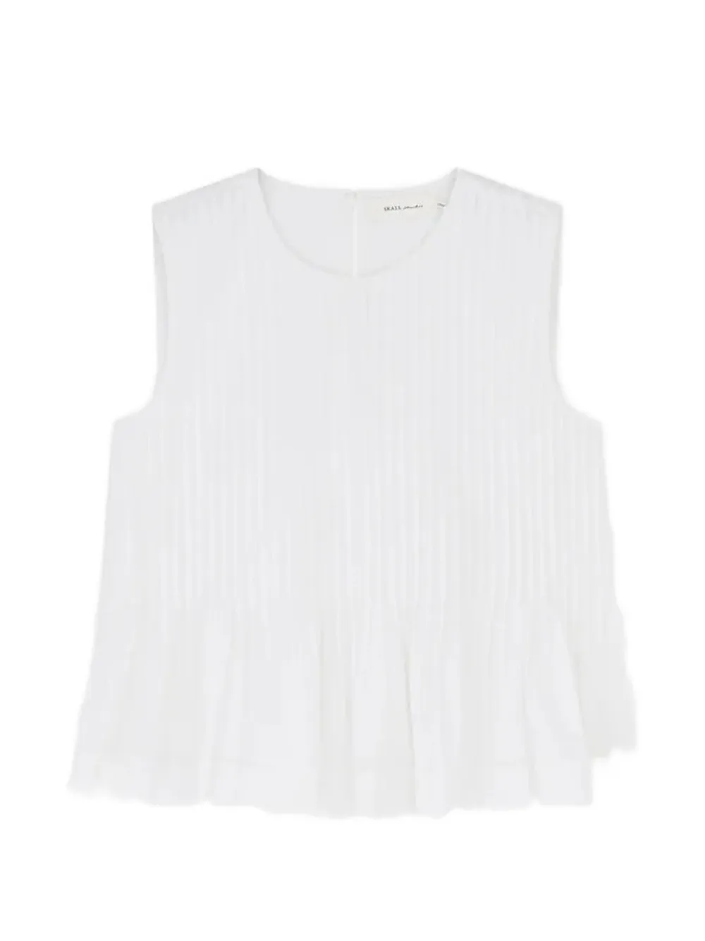 Skall Studio Pavlova pintuck-detail top