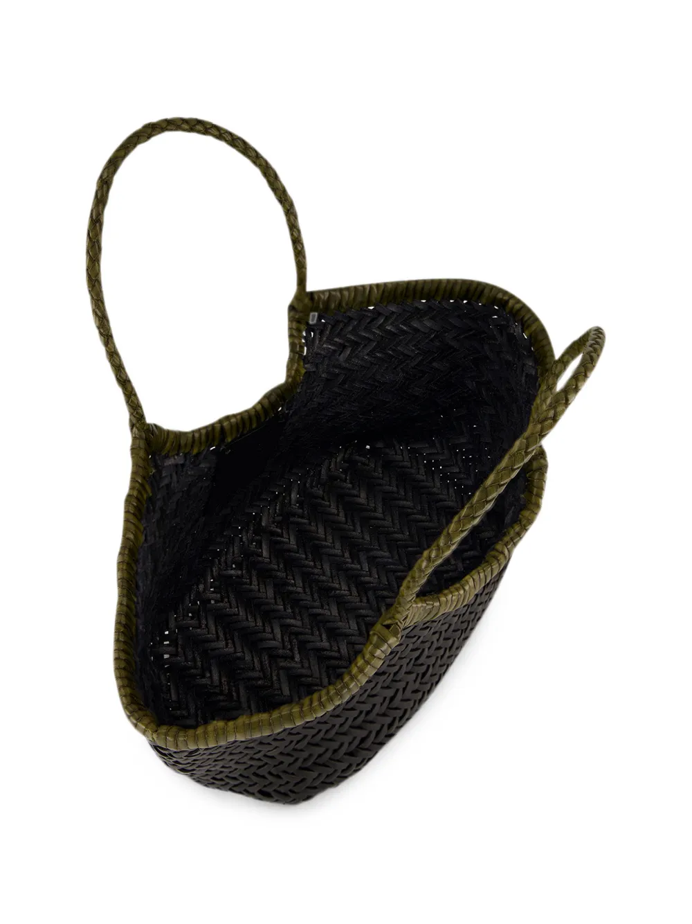 DRAGON DIFFUSION Nantucket leren shopper Zwart