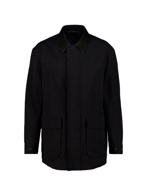 TOM FORD twill collar field jacket