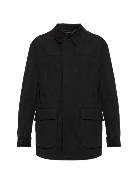 TOM FORD twill collar field jacket