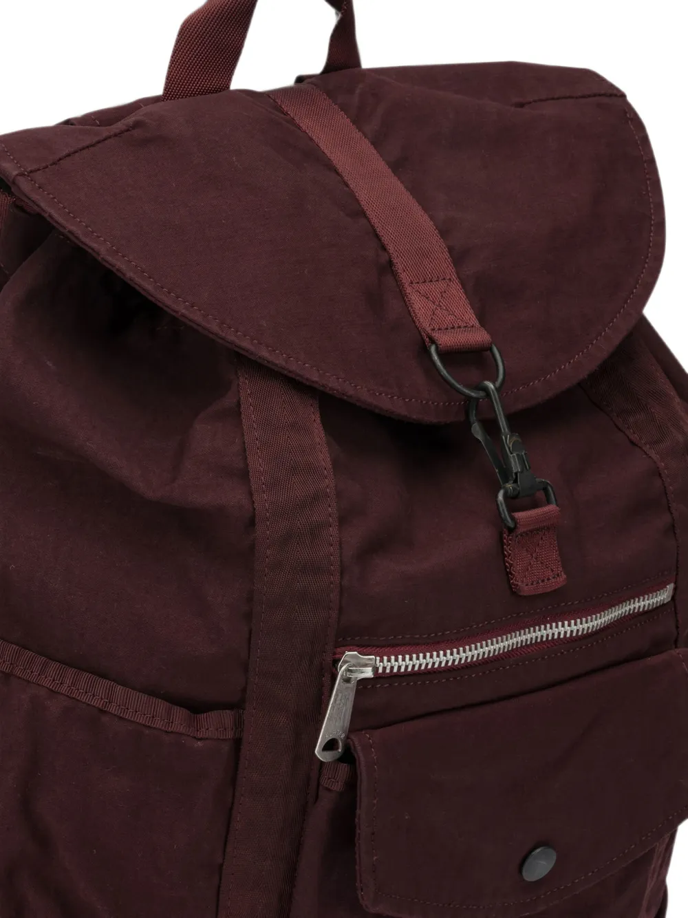 Porter-Yoshida & Co. Crag rugzak met trekkoord en gespsluiting Rood