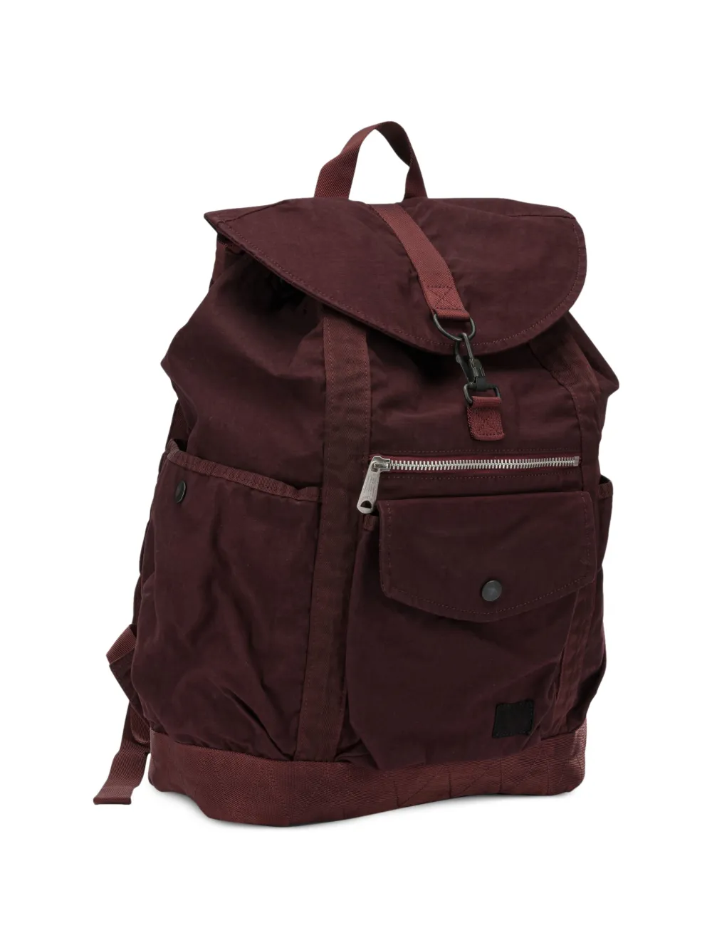 Porter-Yoshida & Co. Crag rugzak met trekkoord en gespsluiting Rood
