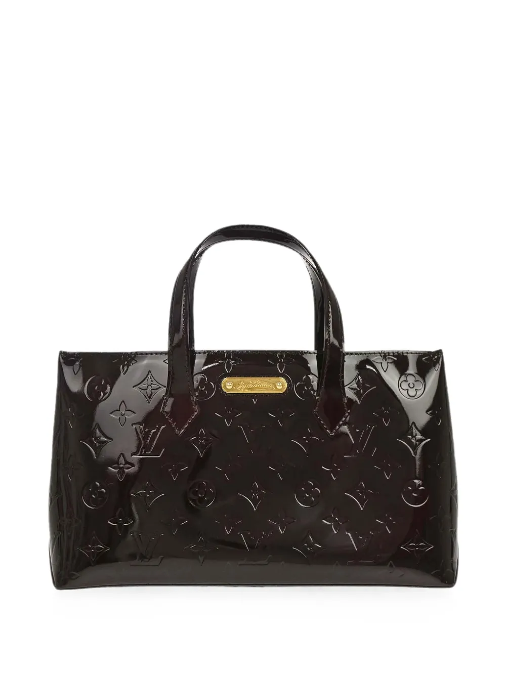 Louis Vuitton Pre-Owned 2010 PM Wilshire Monogram Vernis tote bag - Viola