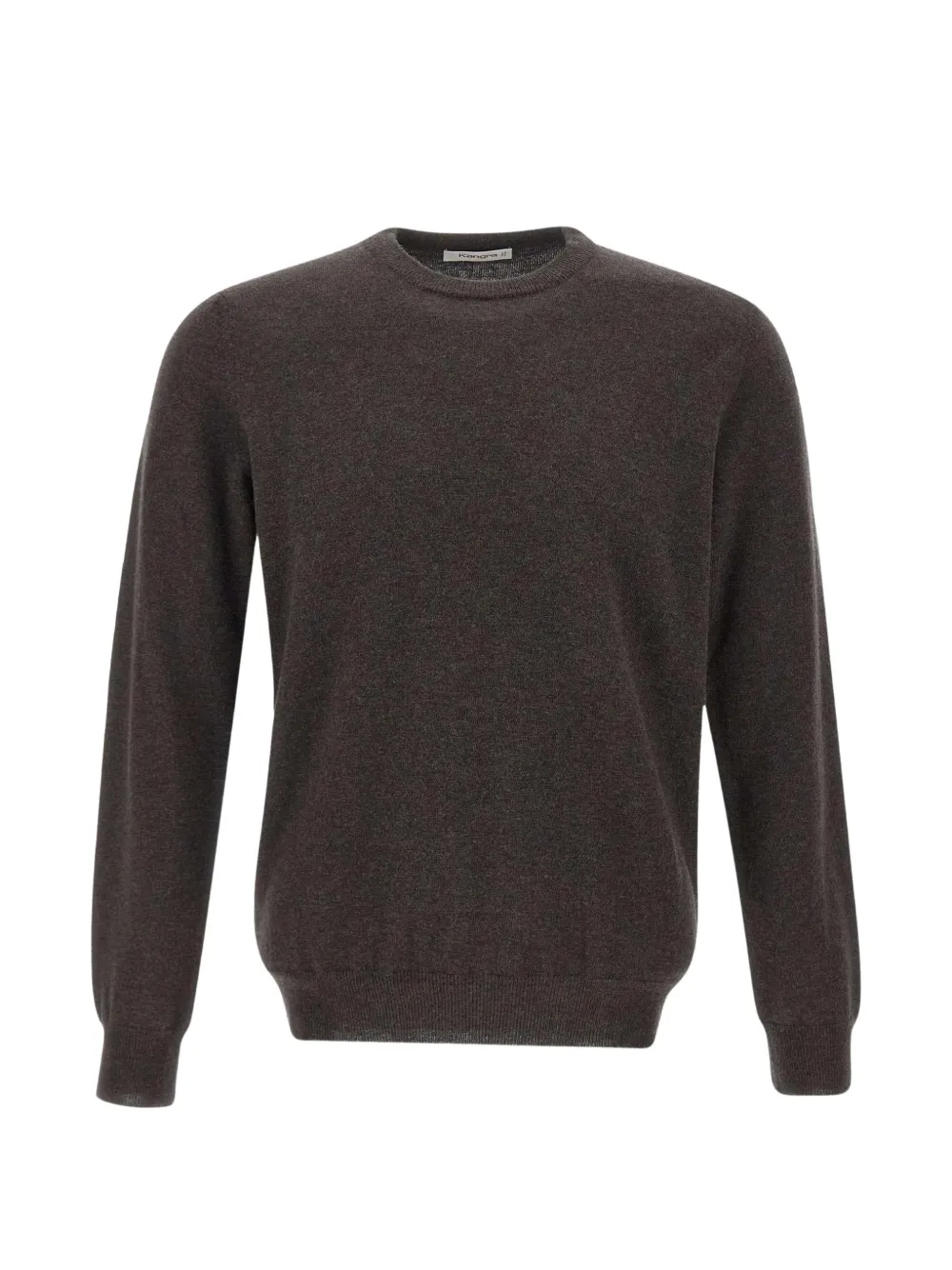 Kangra crew-neck virgin wool sweater - Braun