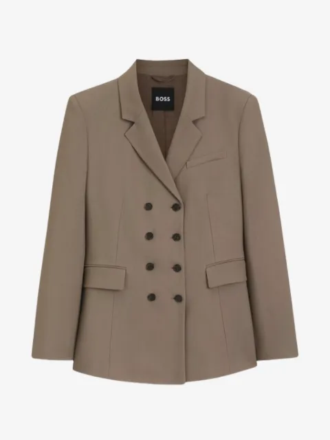 BOSS blazer con doble botonadura
